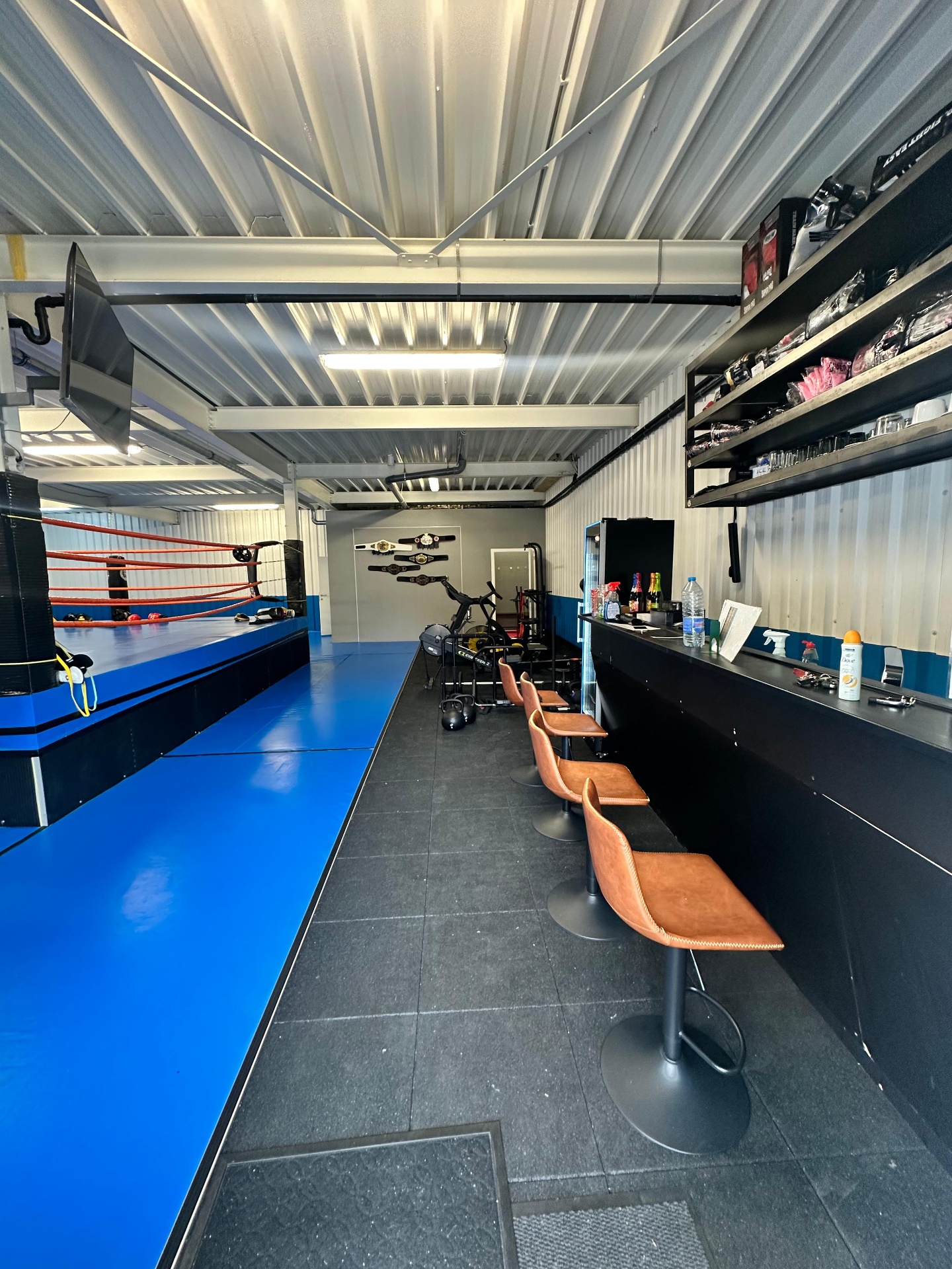 OVERZICHT — ring, mat en bar